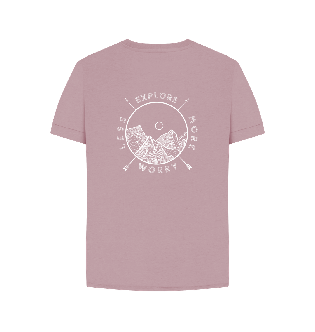 Mauve Printed T-shirt