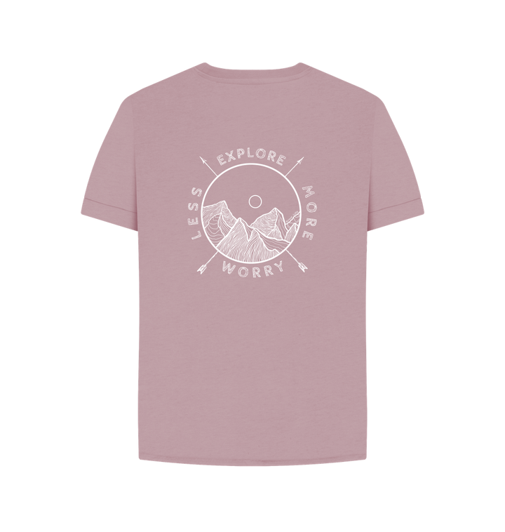 Mauve Printed T-shirt