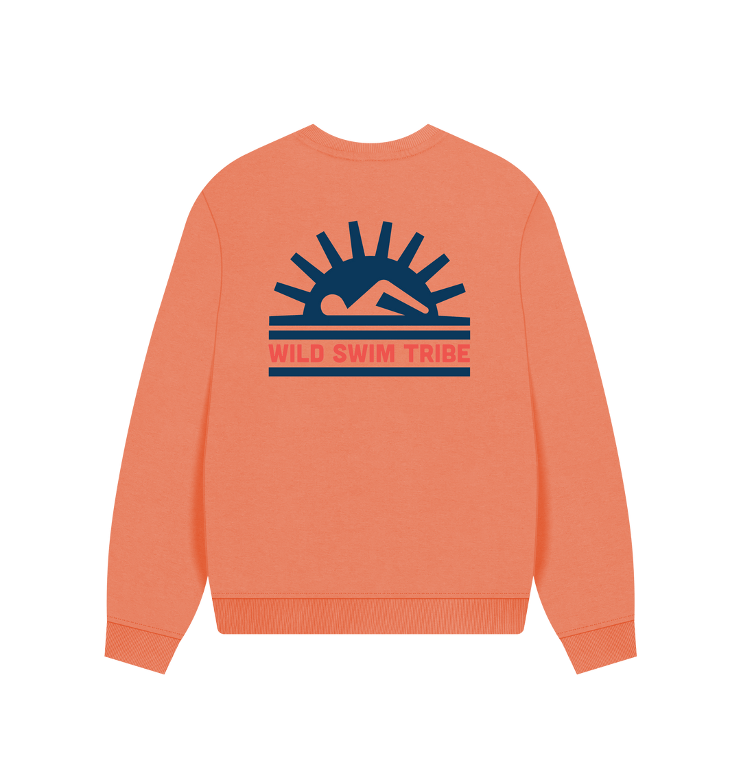 Apricot Printed Sweater