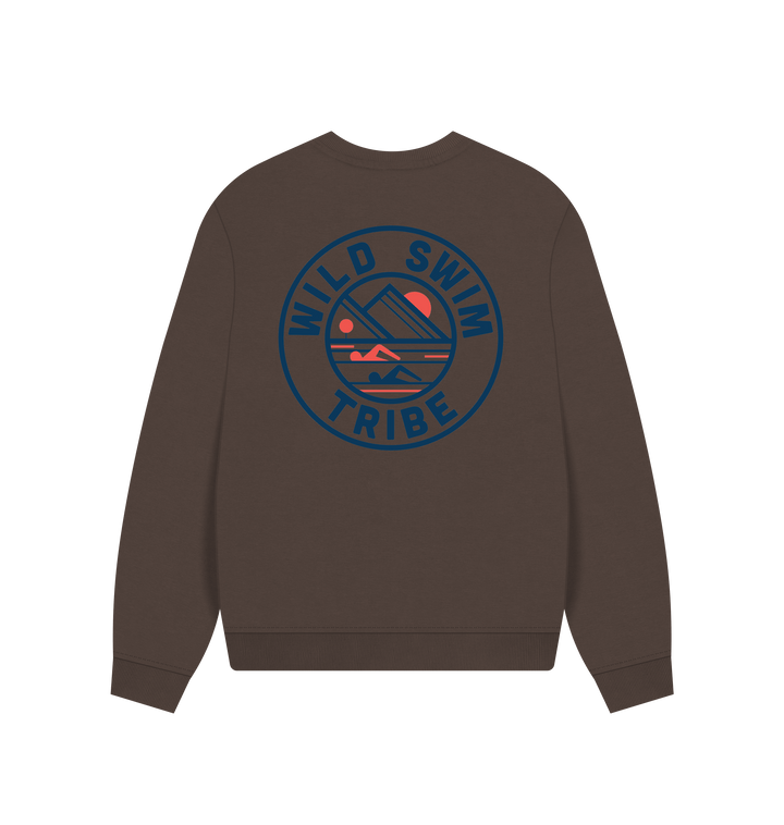 Chocolate Printed Sweater