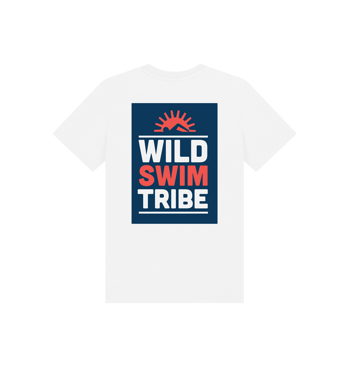 White Printed Kids T-Shirt