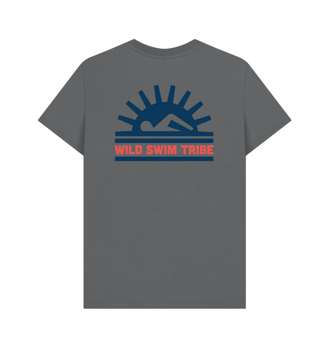 Slate Grey Printed T-shirt