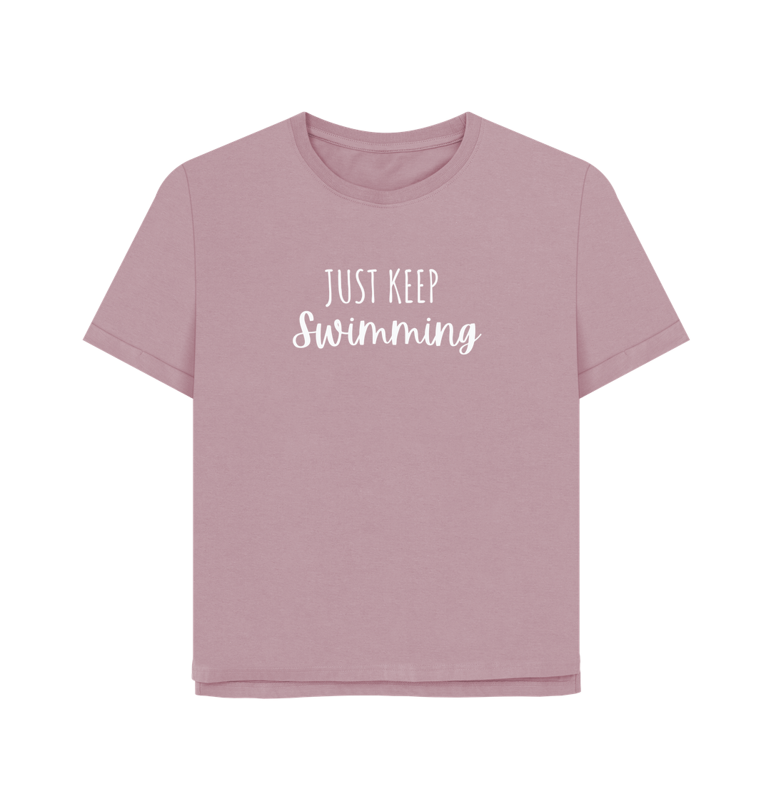 Mauve Printed T-shirt
