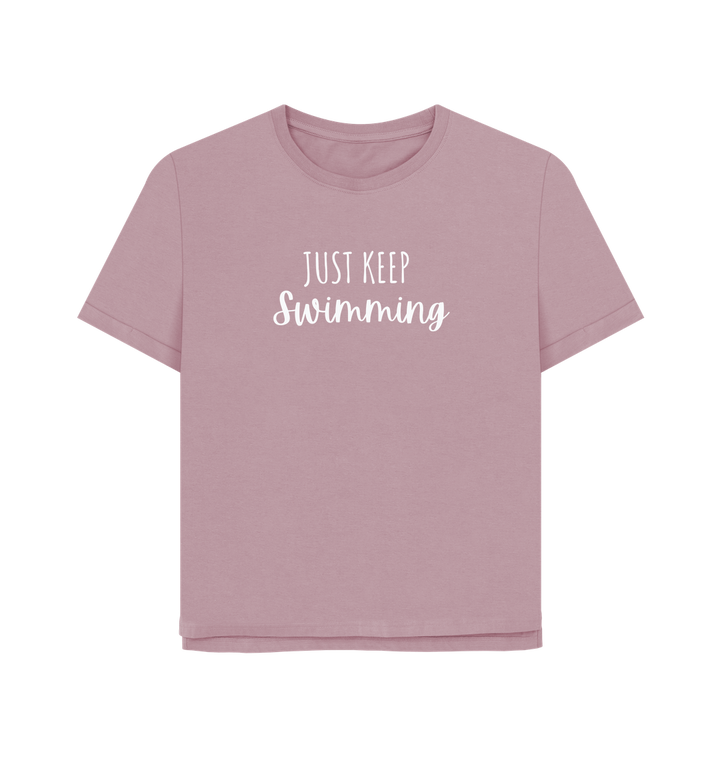 Mauve Printed T-shirt