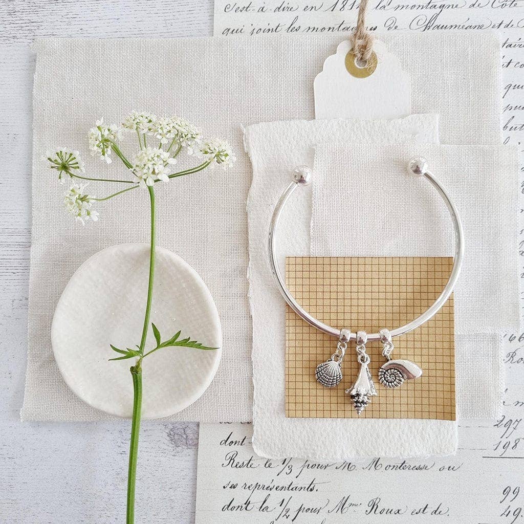 Seashell Charm Bracelet
