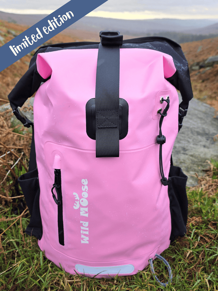 Caribou waterproof backpack  45L - blossom pink