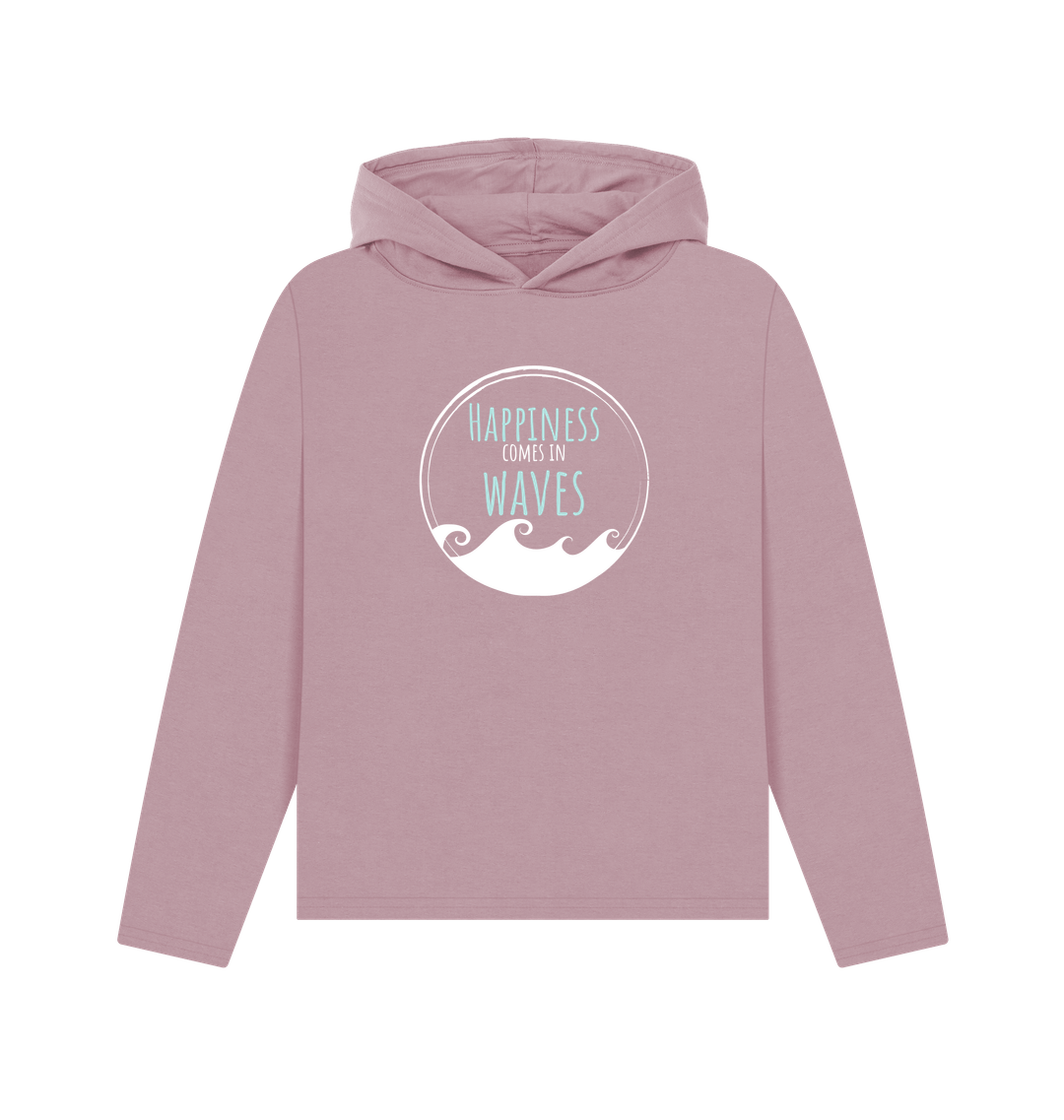 Mauve Printed Hoody