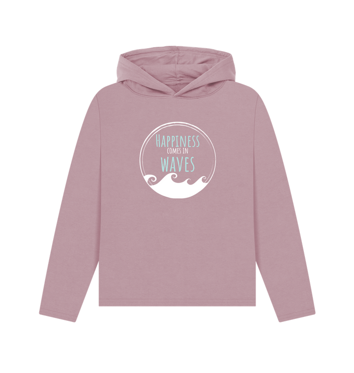 Mauve Printed Hoody