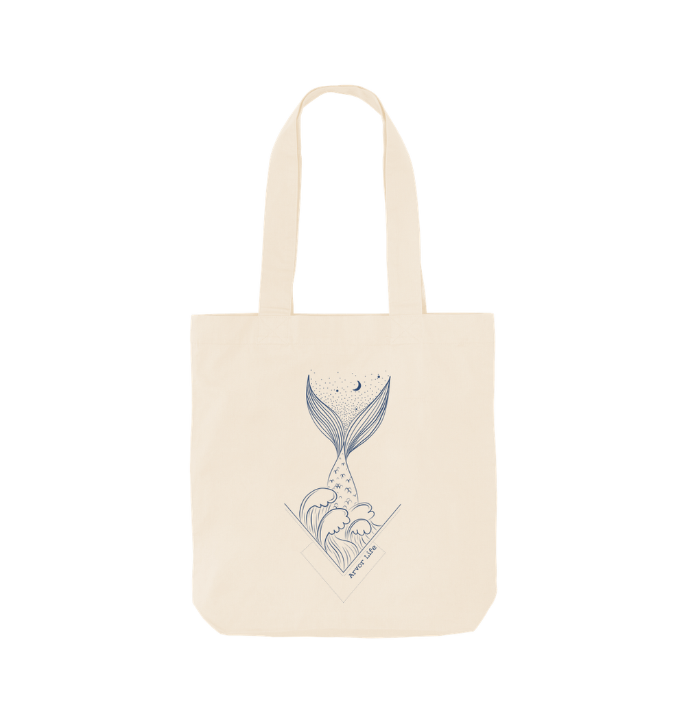 Natural Printed Bag