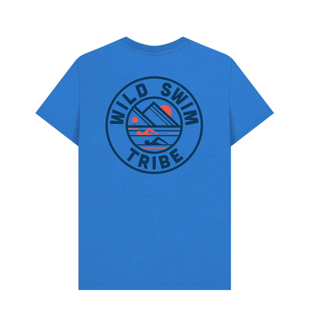 Bright Blue Printed T-shirt