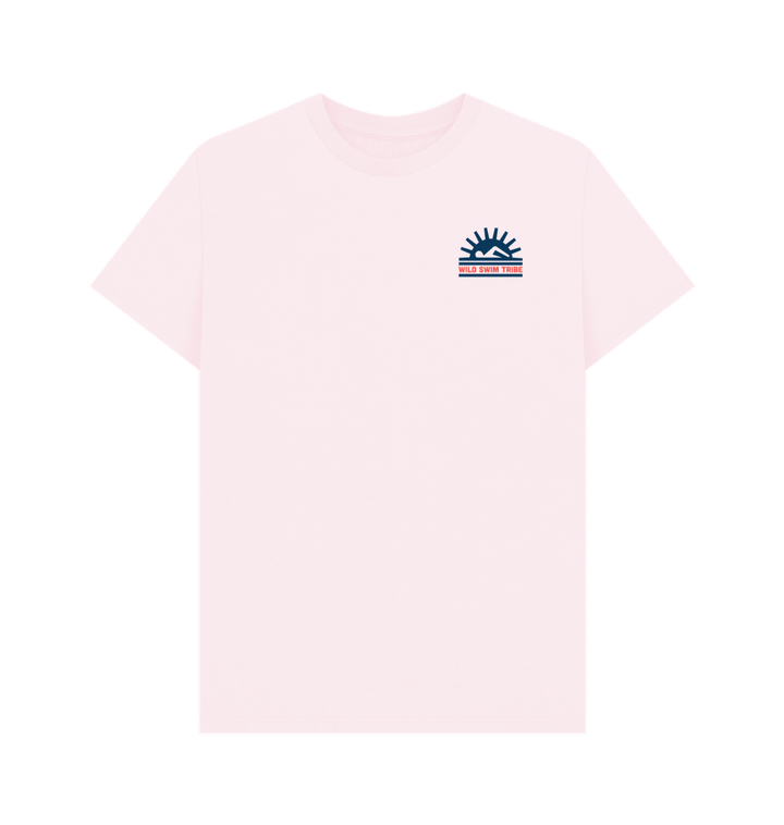 Pink Printed T-shirt Front