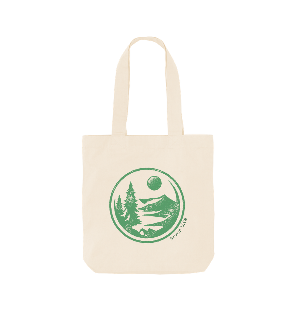 Natural Printed Bag