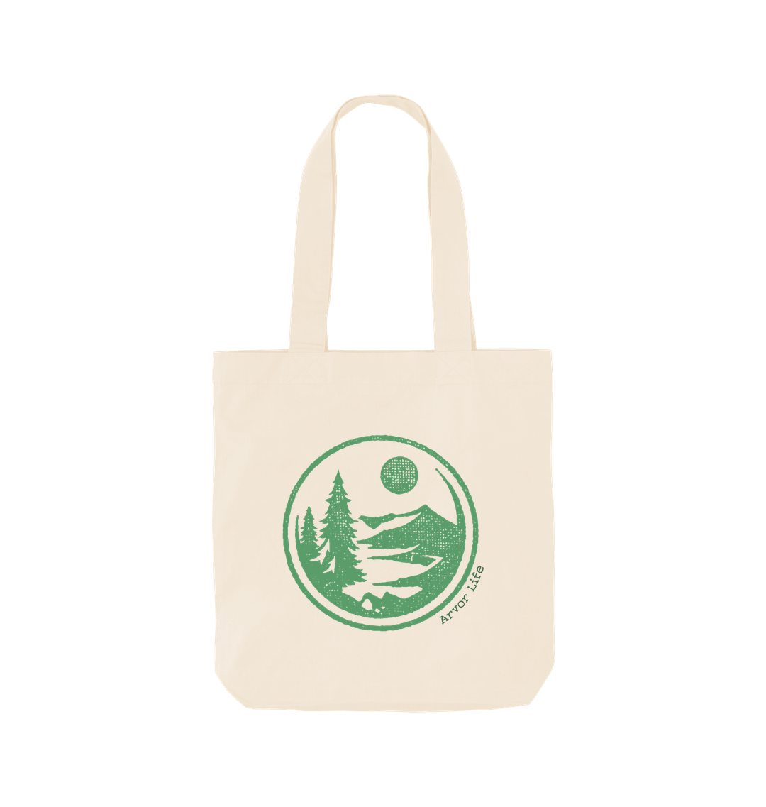Natural Printed Bag