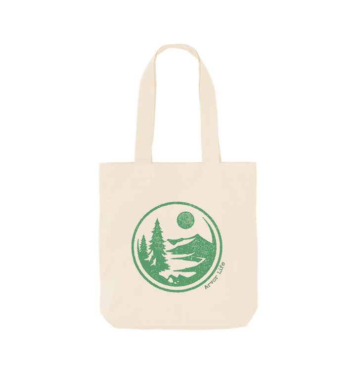 Natural Printed Bag