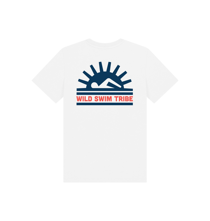 White Printed Kids T-Shirt