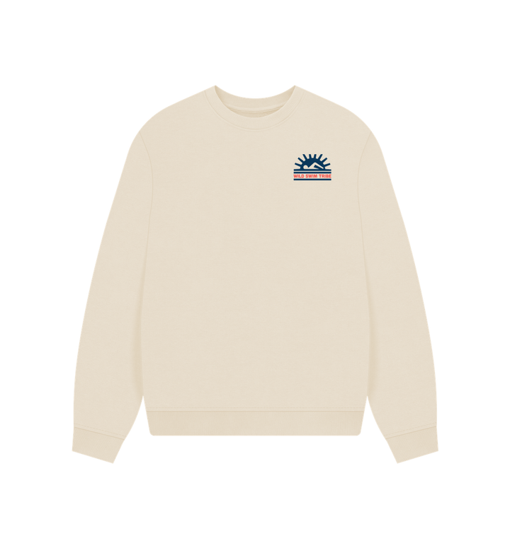 Oat Printed Sweater Front