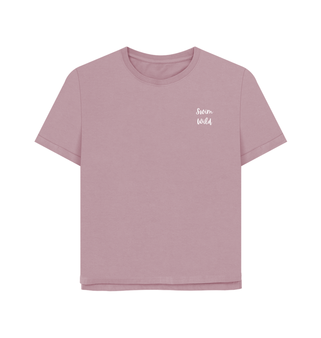 Mauve Printed T-shirt