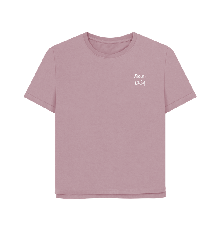 Mauve Printed T-shirt