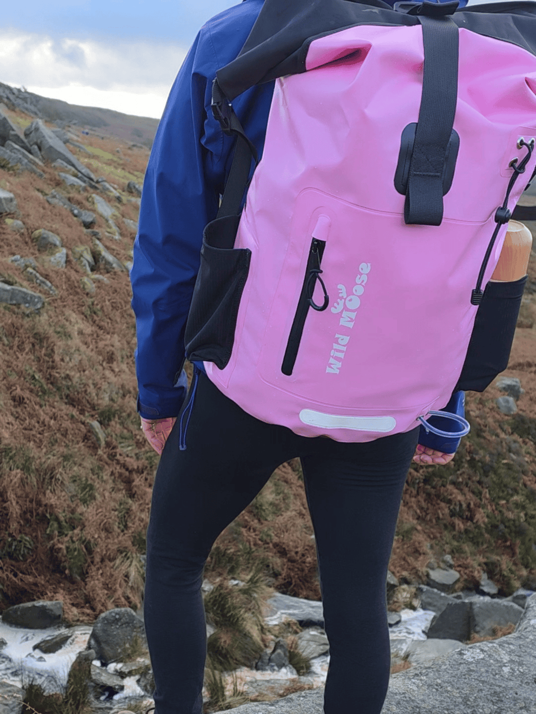 Caribou waterproof backpack  45L - blossom pink