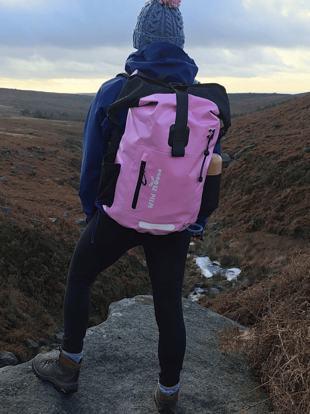 Caribou waterproof backpack  45L - blossom pink