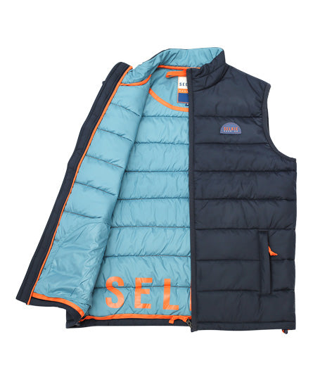 SELKIE UNISEX BODY WARMER - NAVY