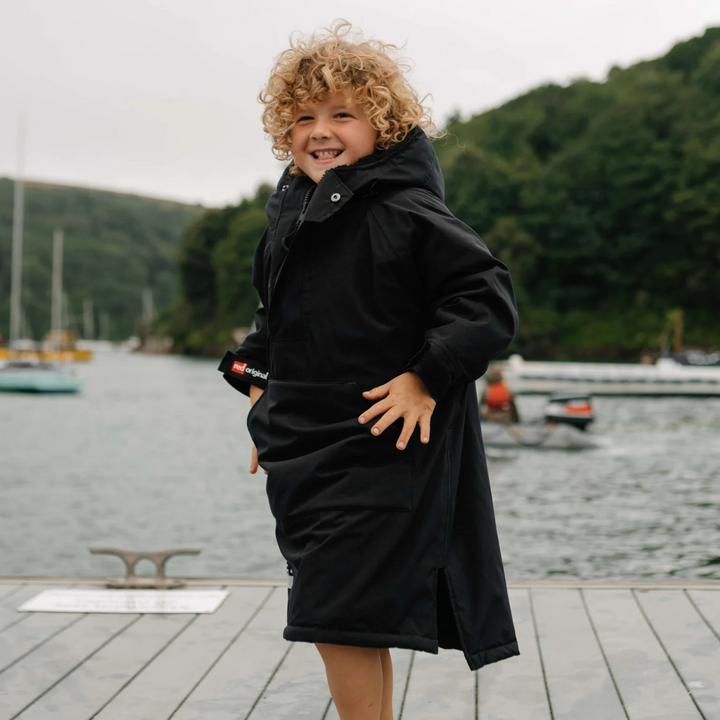 Kids’ Dry Poncho - Black