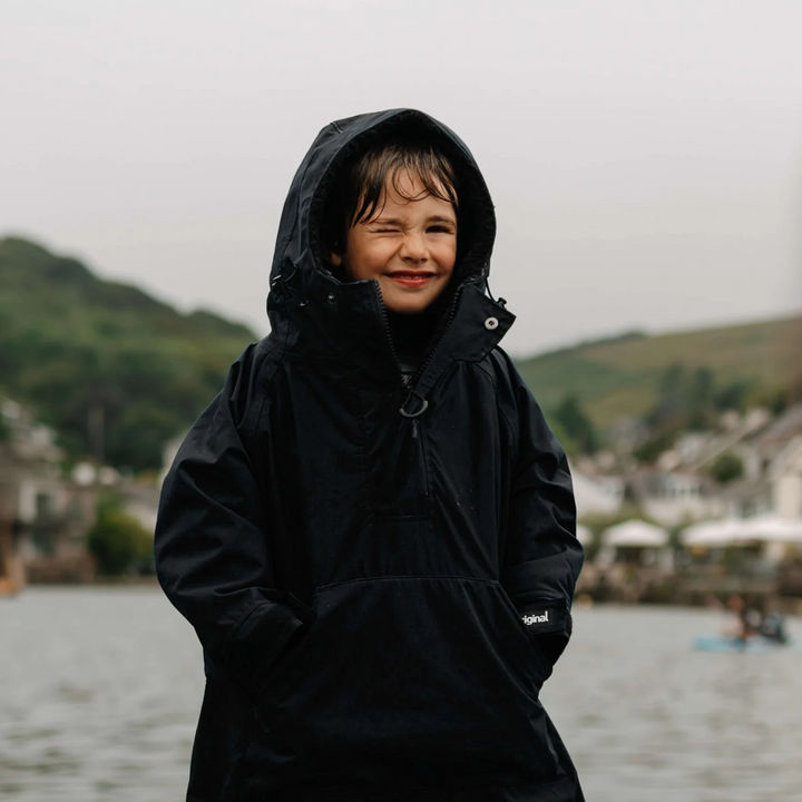 Kids’ Dry Poncho - Black