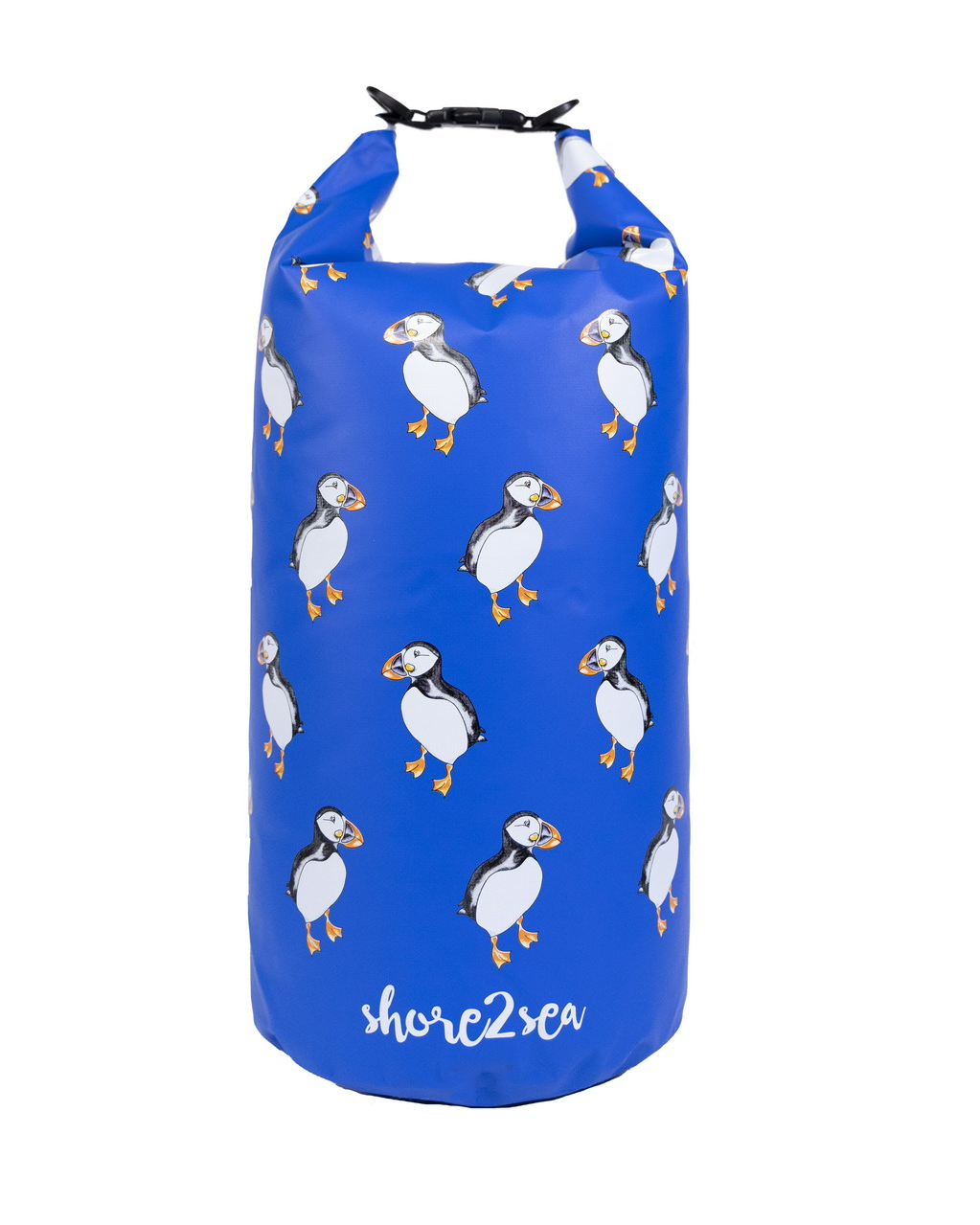 Shore2Sea Waterproof Dry Bag 20L Puffin design