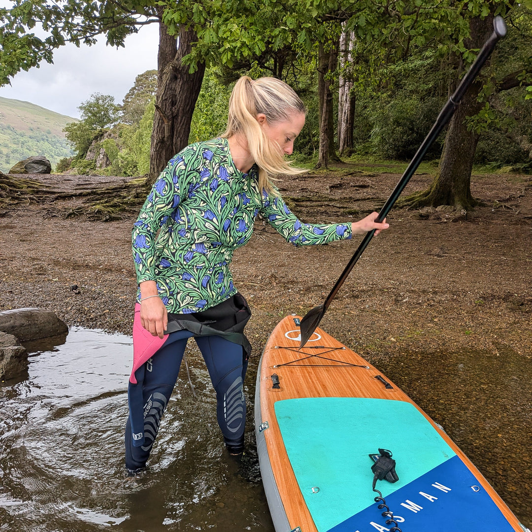 Bluebell &amp; Fern Long Rash Guard
