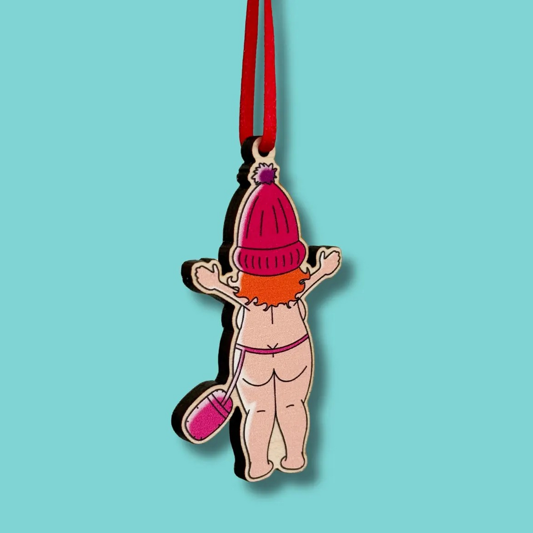 Skinny Dipper Christmas Decoration