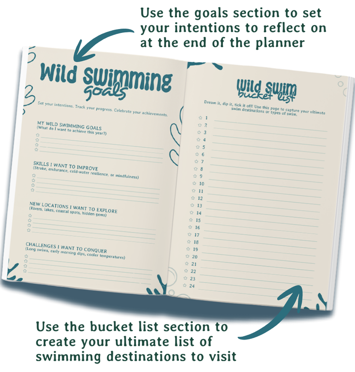 Into The Wild Swim Planner Arvor Life