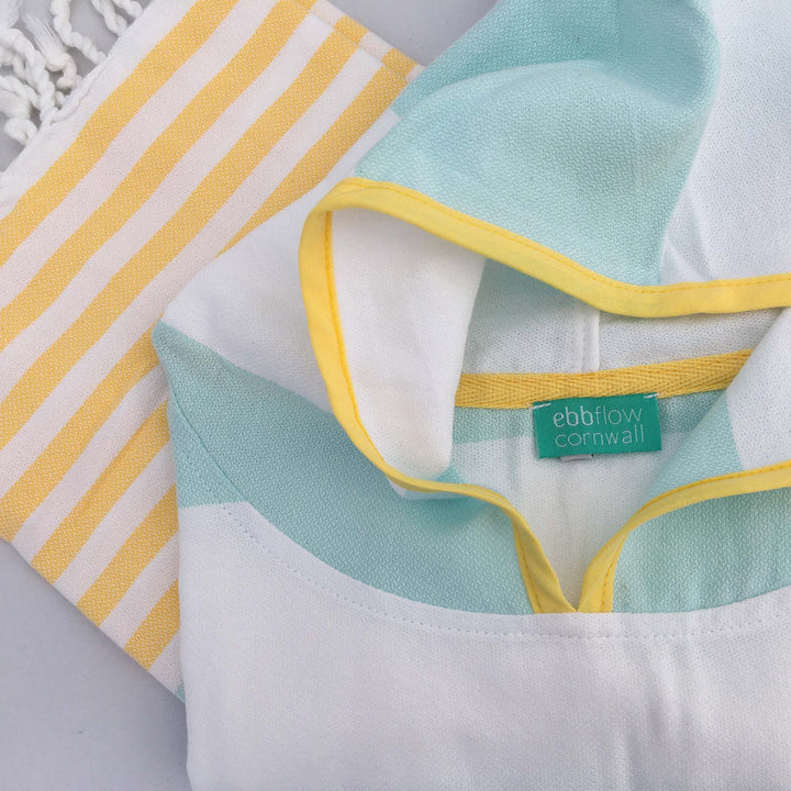 Tides Changing Robe - Mint/Yellow