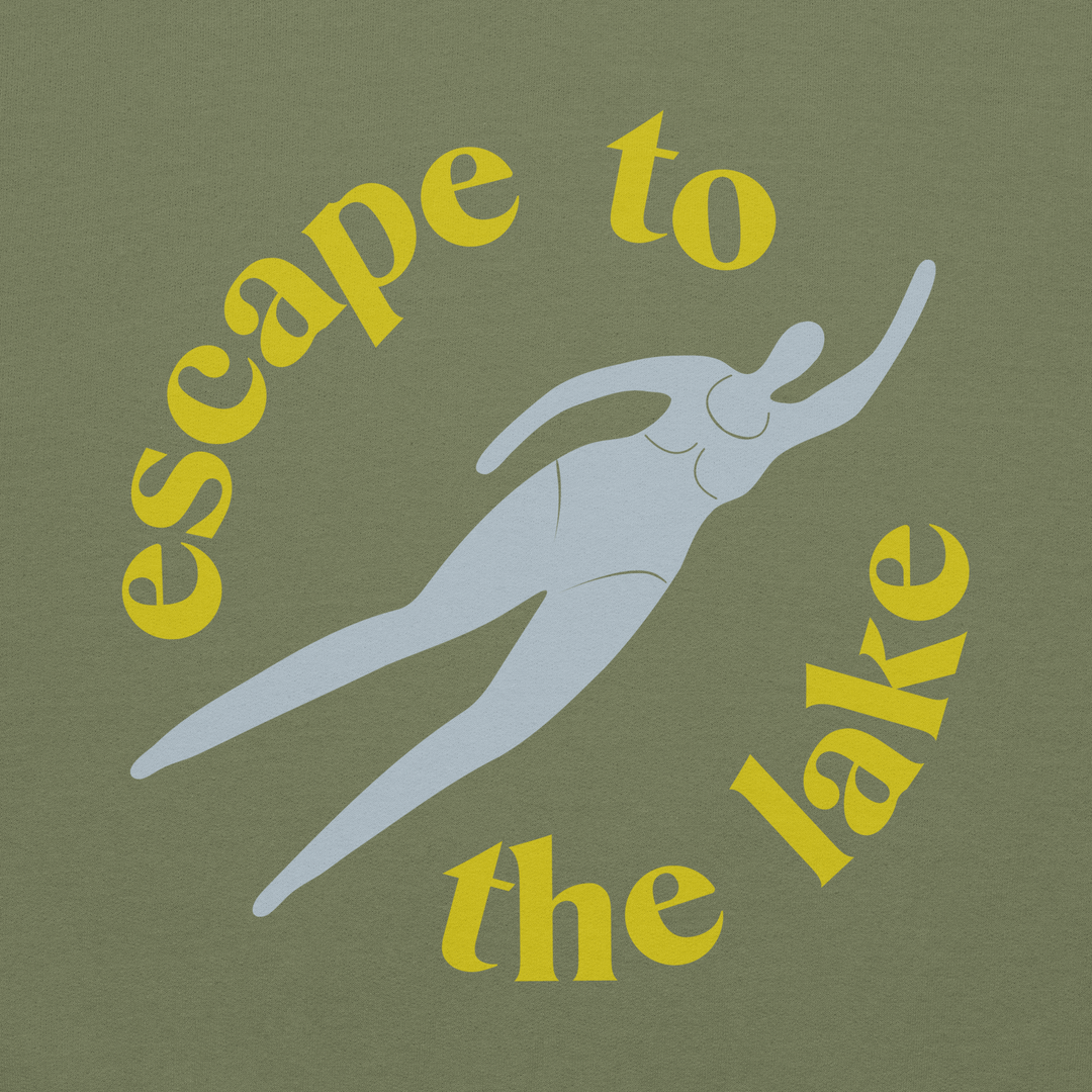 Escape to the Lake - Unisex Hoodie - Green
