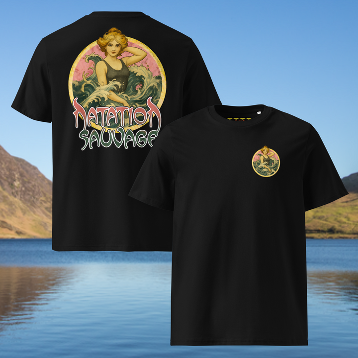 Natation Sauvage - Unisex Organic Cotton T-Shirt