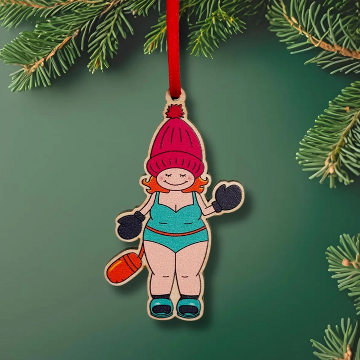 Wild Swimmer Christmas Decoration