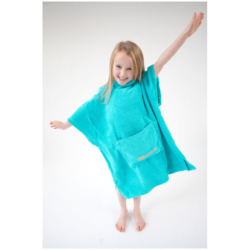 Changing Robe Children Kids Aqua Changing Robe - 100% Cotton Eco-Friendly Adventure Essential ...