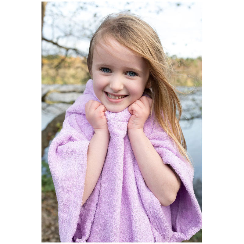 Kids Changing Robe - Lilac