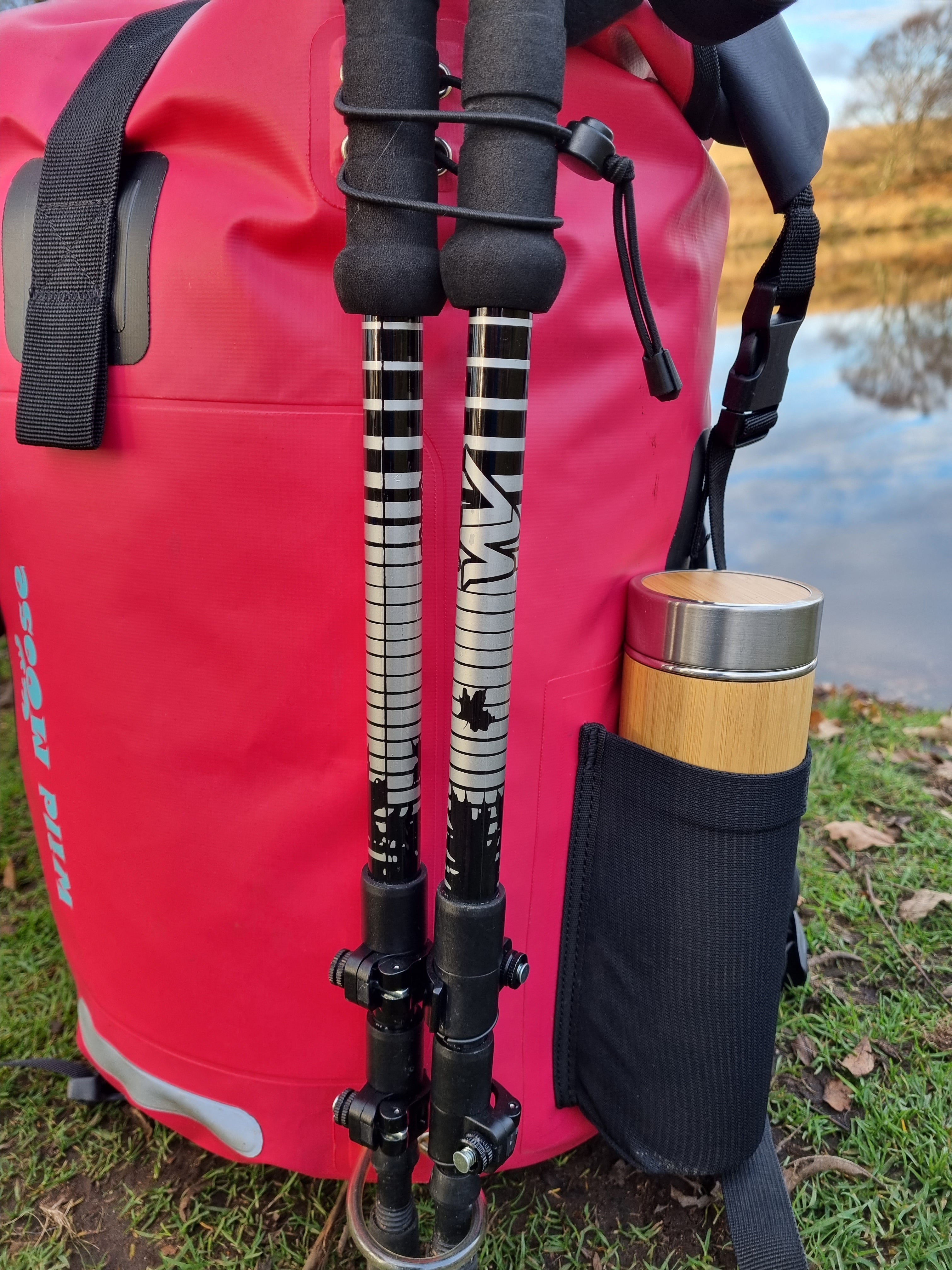 Caribou waterproof backpack     45L - hot pink