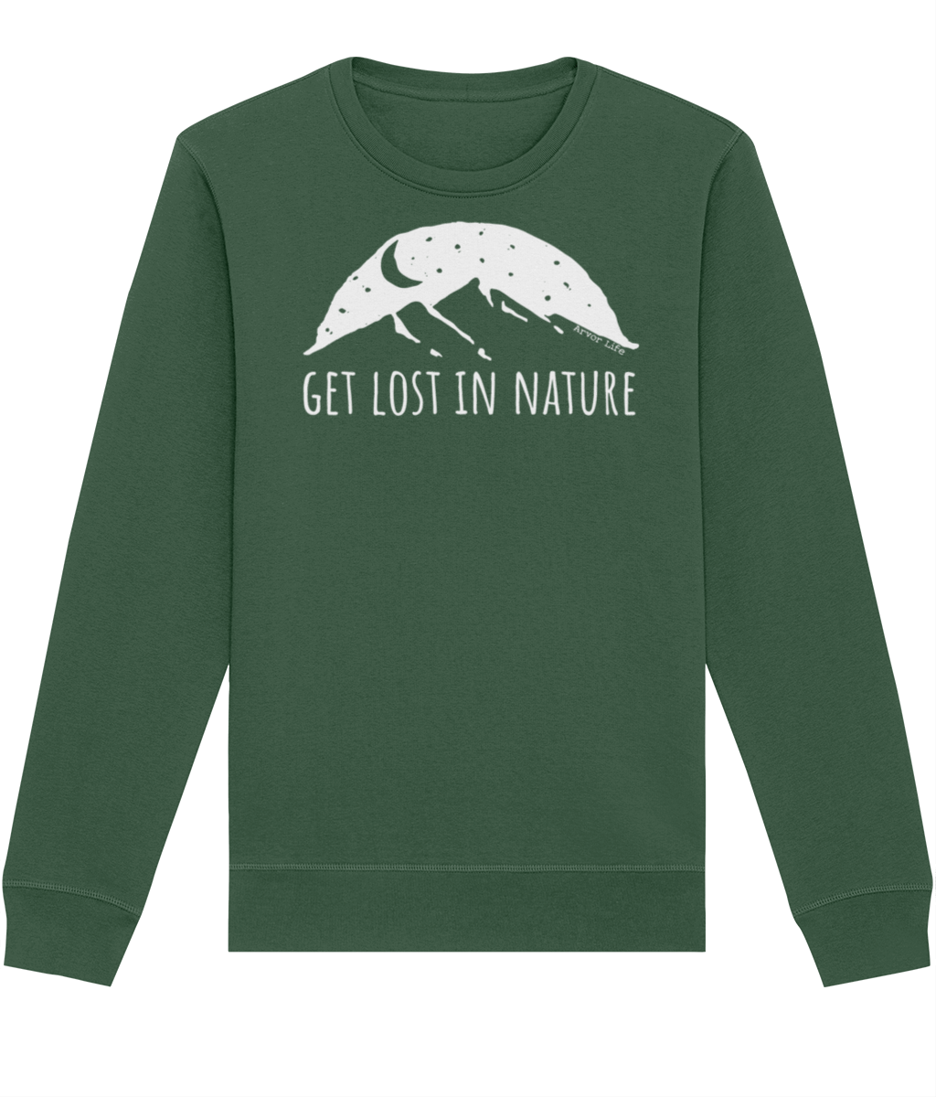 Get Lost in Nature Organic Cotton Sweatshirt | Arvor Life