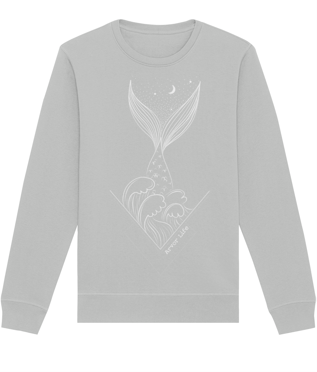 Merfolk Unisex Organic Cotton Sweatshirt | Arvor Life