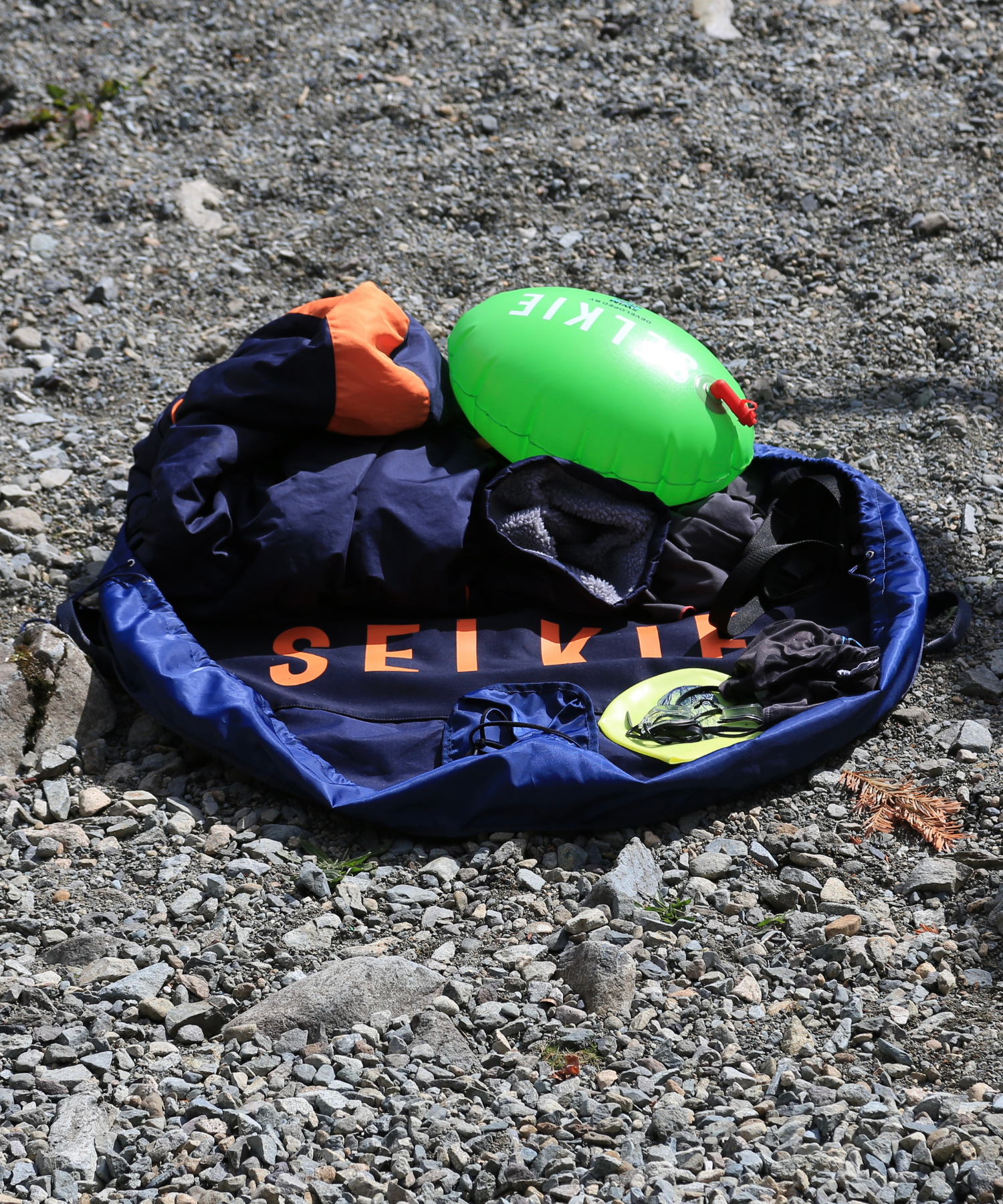 CHANGE SWIM BAG - NAVY