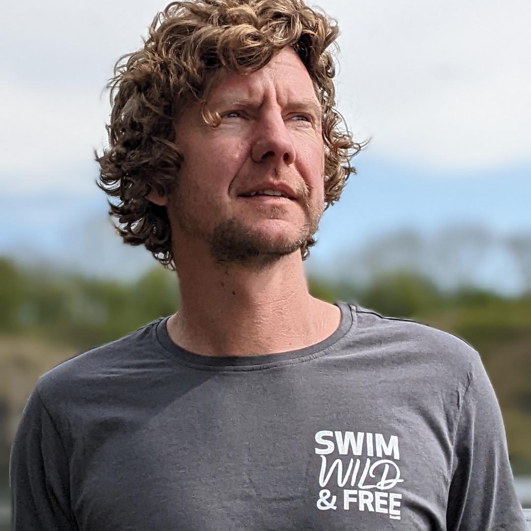 Swim Wild & Free Men's Organic Cotton Tee