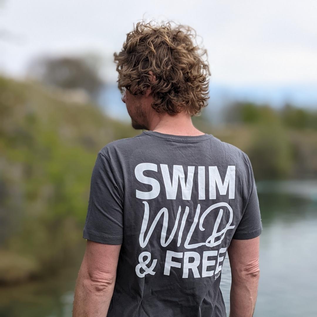 Swim Wild & Free Men's Organic Cotton Tee