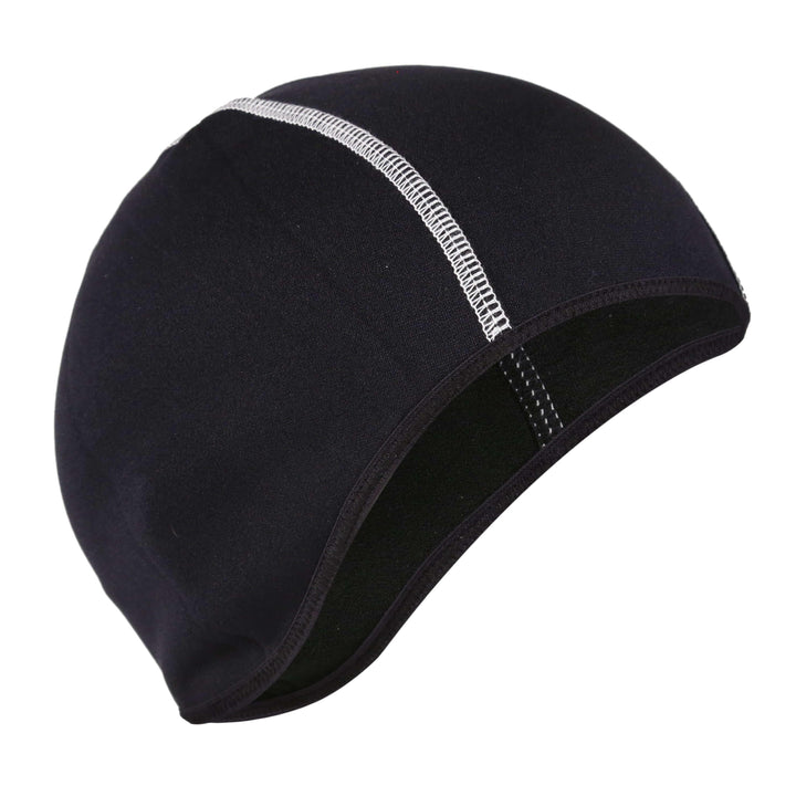 Black Neoprene Swimming Cap by Fashy For Open Water Swimming - Fine Saratoga Ltd