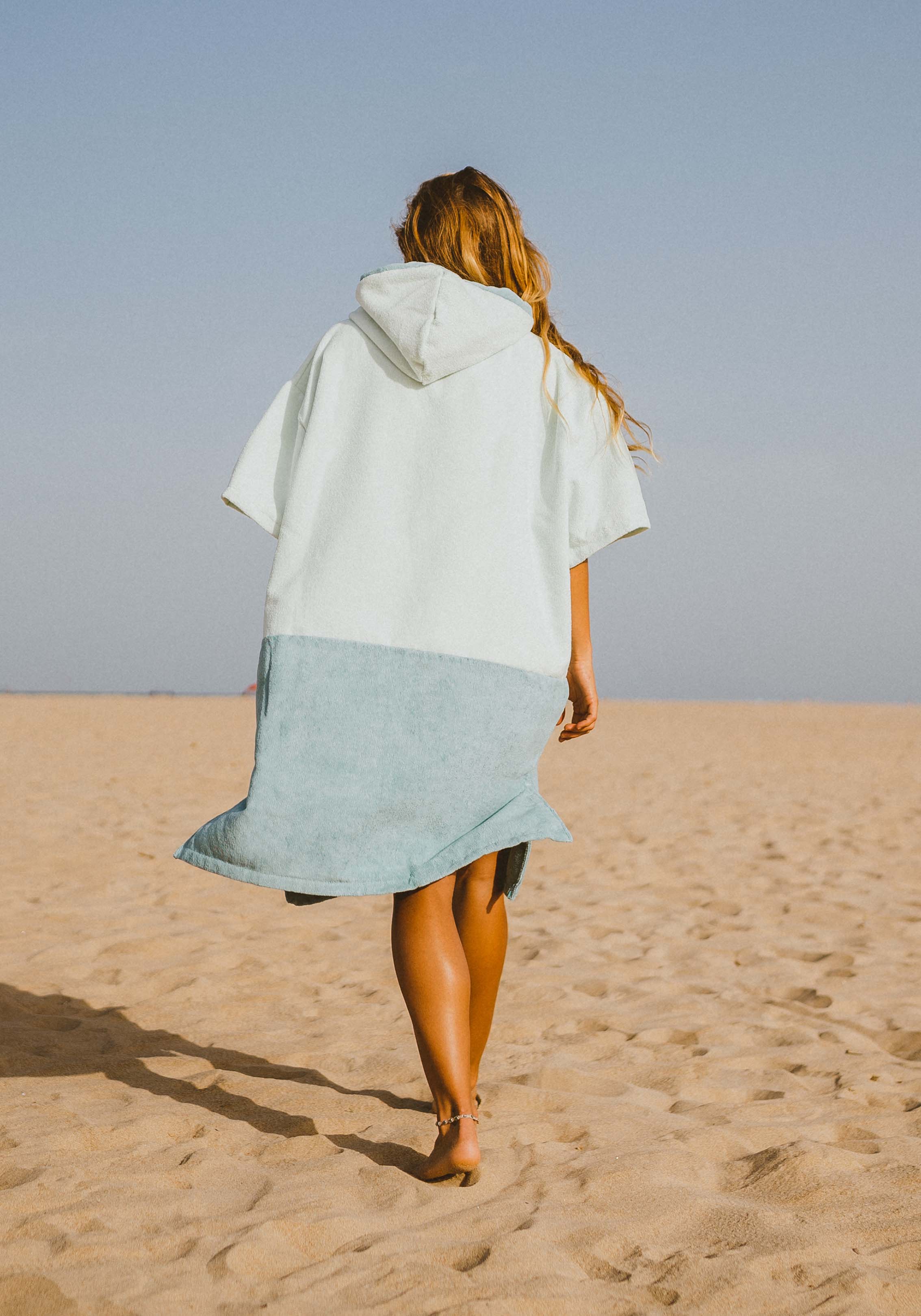 Original Poncho Towel Changing Robe - Turquoise Teal