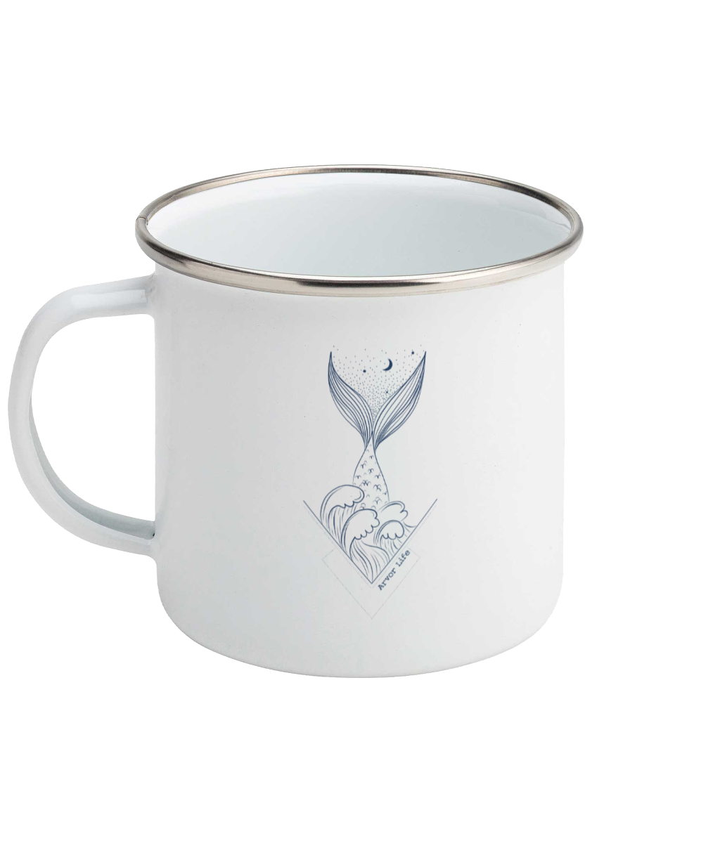 Merfolk Enamel Mug