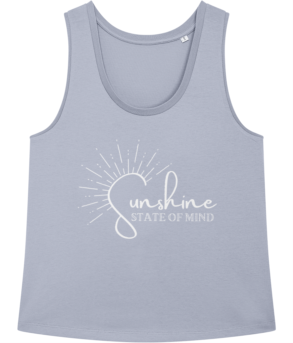 Sunshine State of MInd Unisex Organic Cotton Vest Top