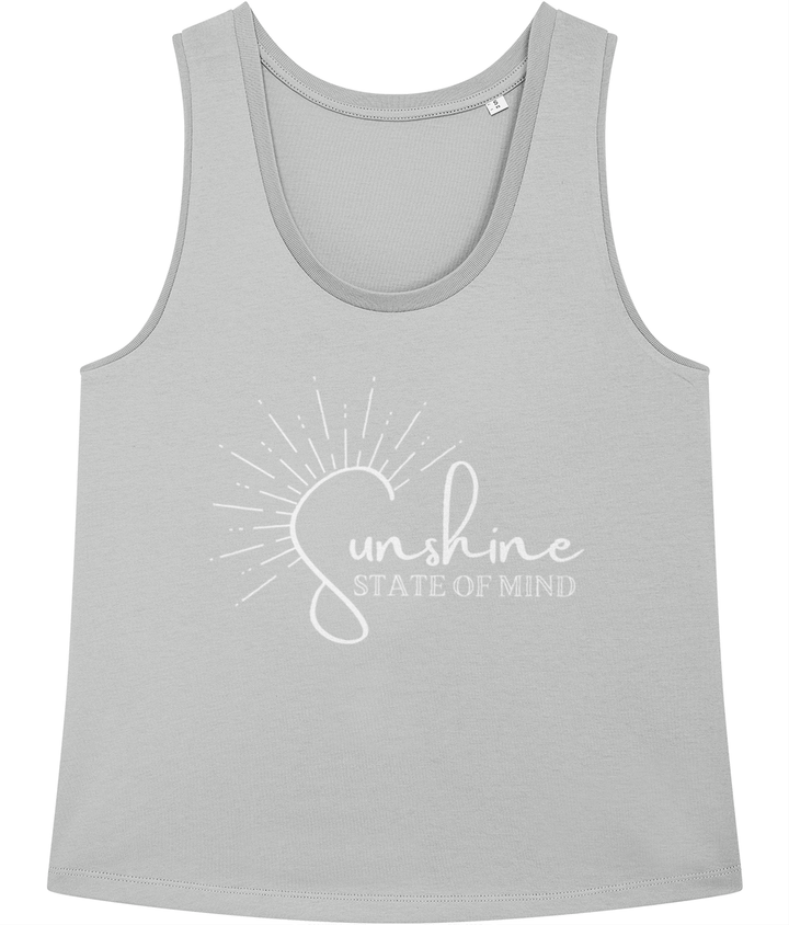 Sunshine State of MInd Unisex Organic Cotton Vest Top