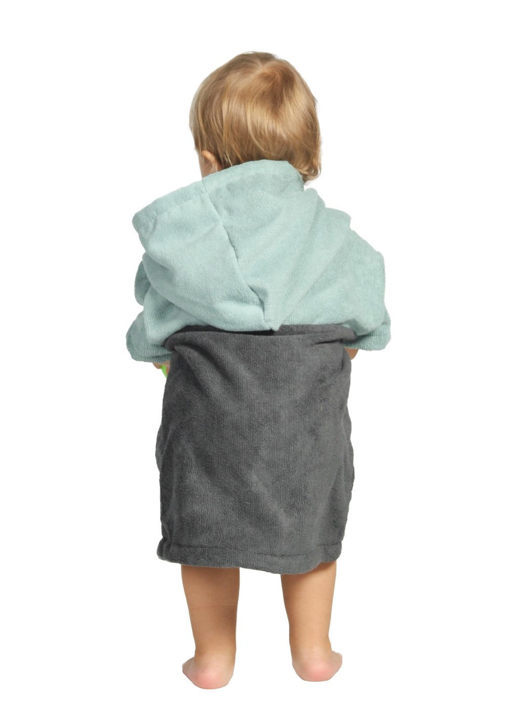 Essential Baby Poncho Towel Changing Robe with Full coverage hood