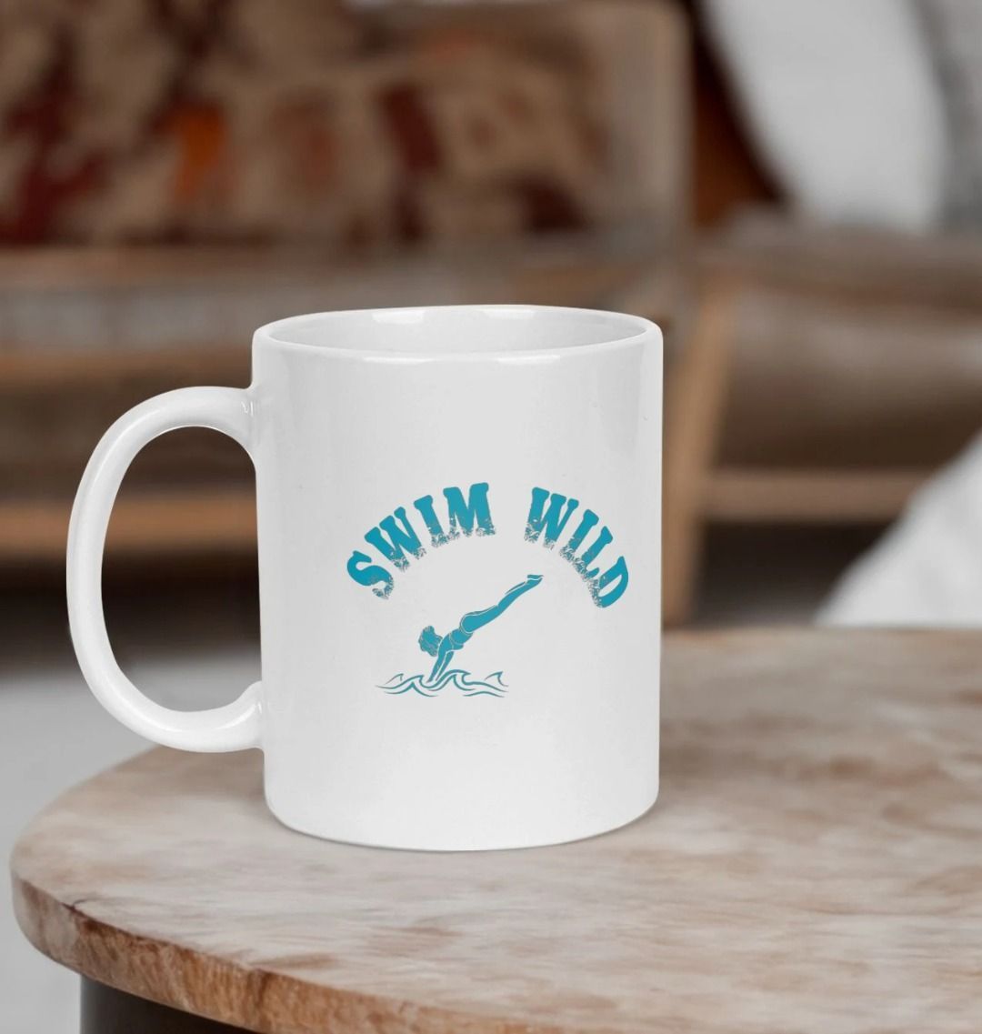 'SWIM WILD' Mug